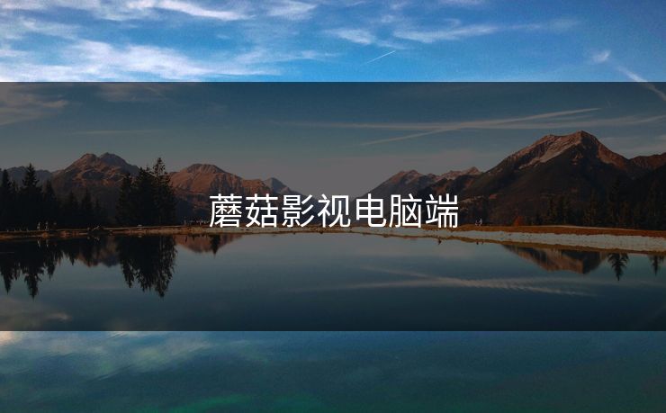 蘑菇影视电脑端